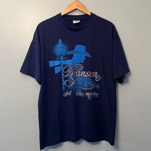 Vintage 90’s Branson Missouri Feel The Music Fila Made in the USA Tee Size Large